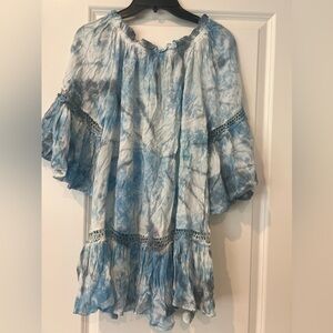 BOHO ME Collection Tie Dye Dress, Size Medium